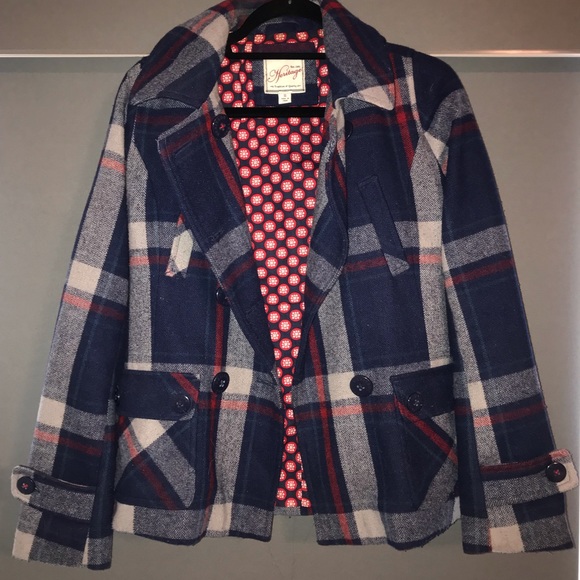 Plaid Coat - Picture 1 of 5